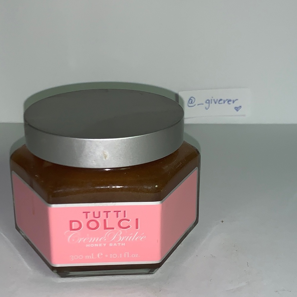 New Rare OG Creme Brûlée Honey Bath 🍯 New Tutti Dolci